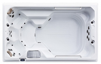 Готовый СПА бассейн с противотоком Bigeer Форте